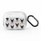 Manchester Terrier Icon with Name AirPods Pro Glitter Case