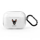 Manchester Terrier Personalised AirPods Pro Clear Case