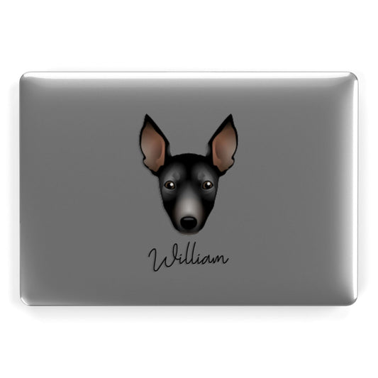 Manchester Terrier Personalised Apple MacBook Case