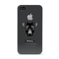 Manchester Terrier Personalised Apple iPhone 4s Case
