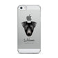 Manchester Terrier Personalised Apple iPhone 5 Case