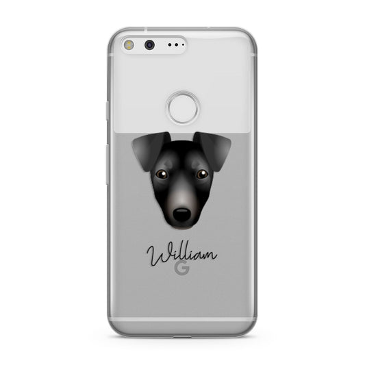 Manchester Terrier Personalised Google Pixel Case