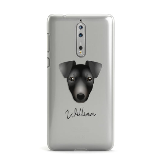 Manchester Terrier Personalised Nokia Case