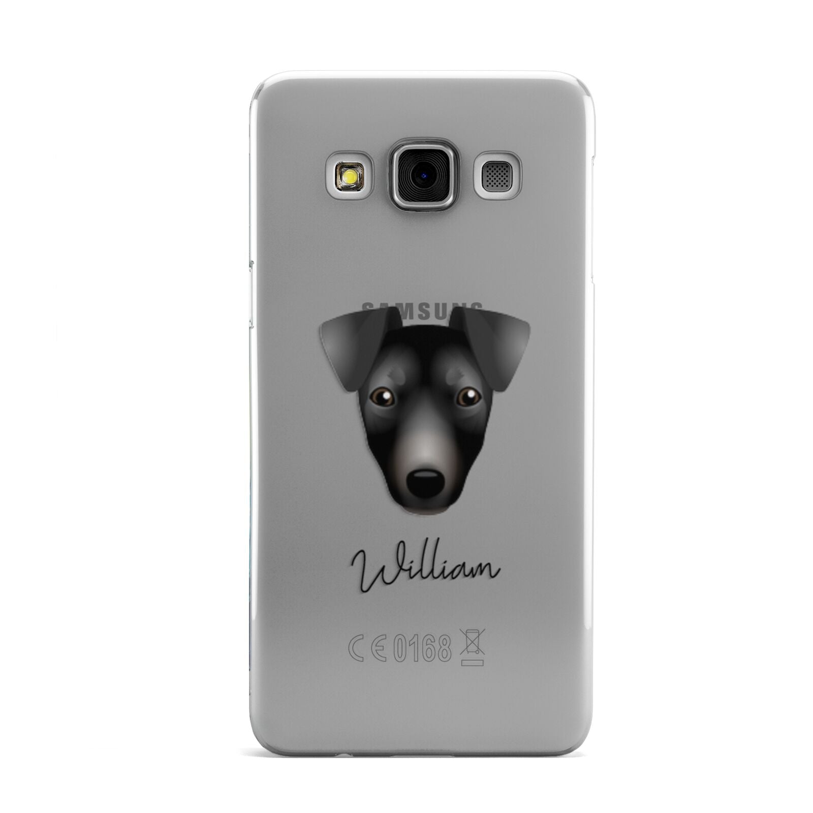 Manchester Terrier Personalised Samsung Galaxy A3 Case