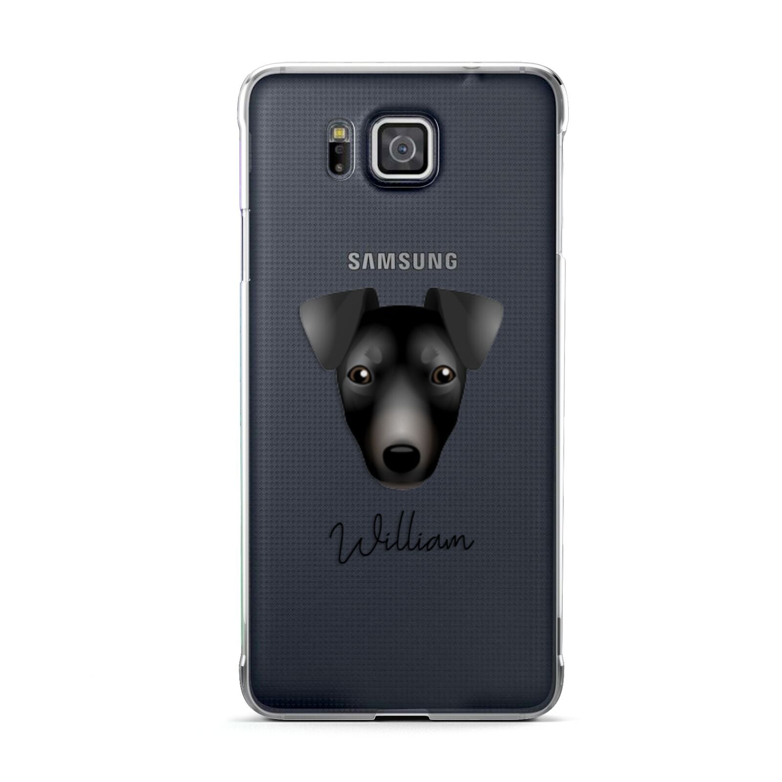Manchester Terrier Personalised Samsung Galaxy Alpha Case