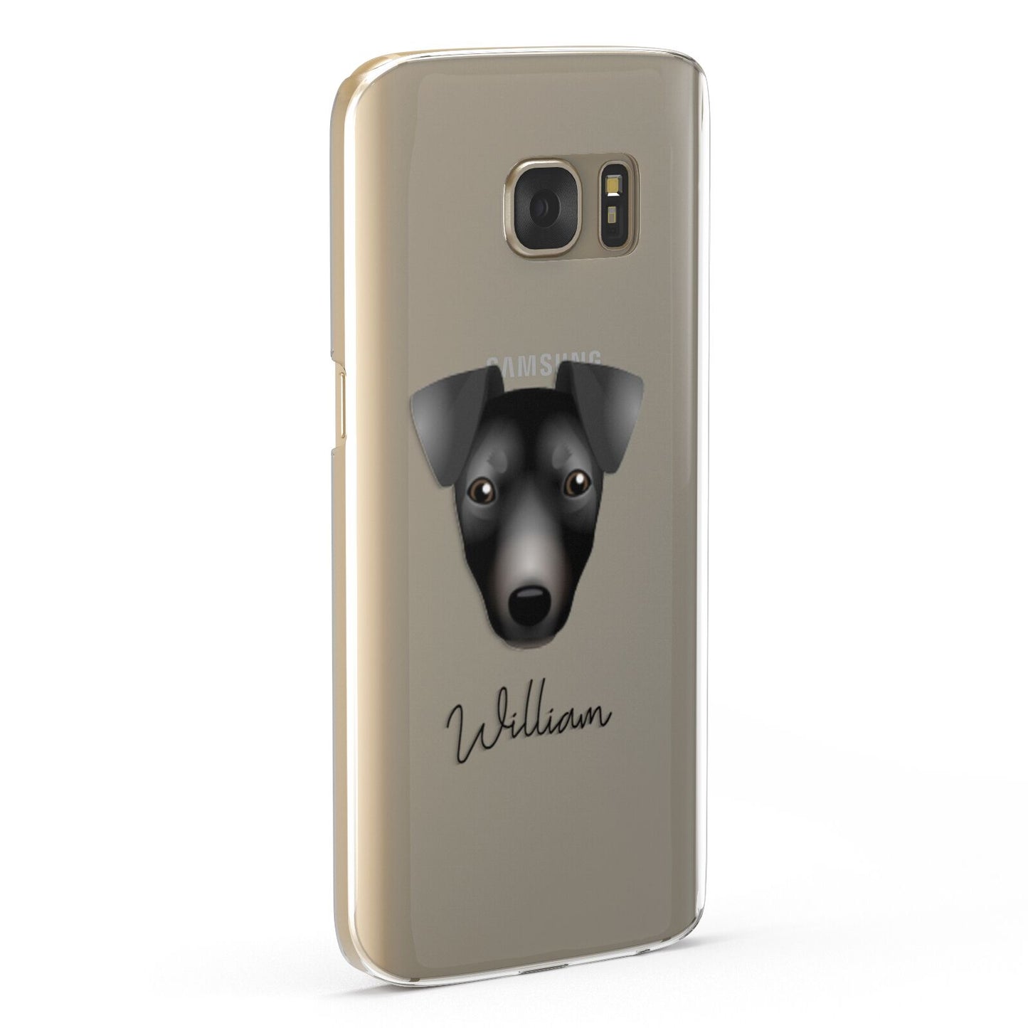 Manchester Terrier Personalised Samsung Galaxy Case Fourty Five Degrees