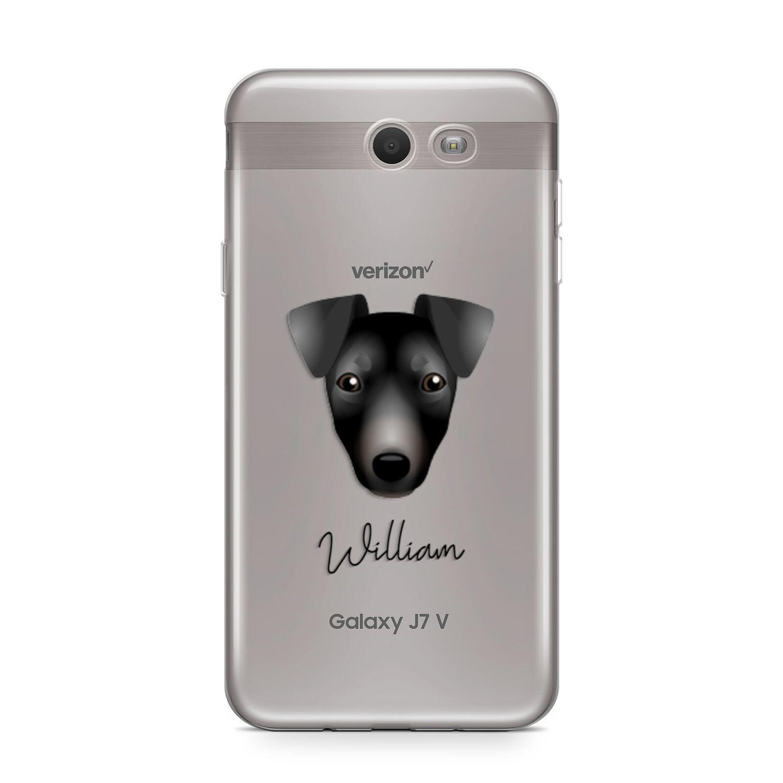 Manchester Terrier Personalised Samsung Galaxy J7 2017 Case