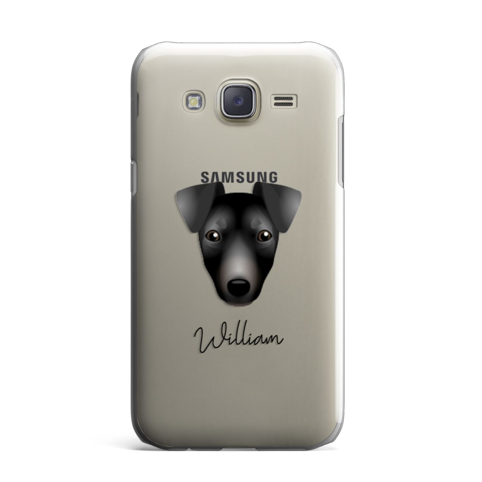 Manchester Terrier Personalised Samsung Galaxy J7 Case
