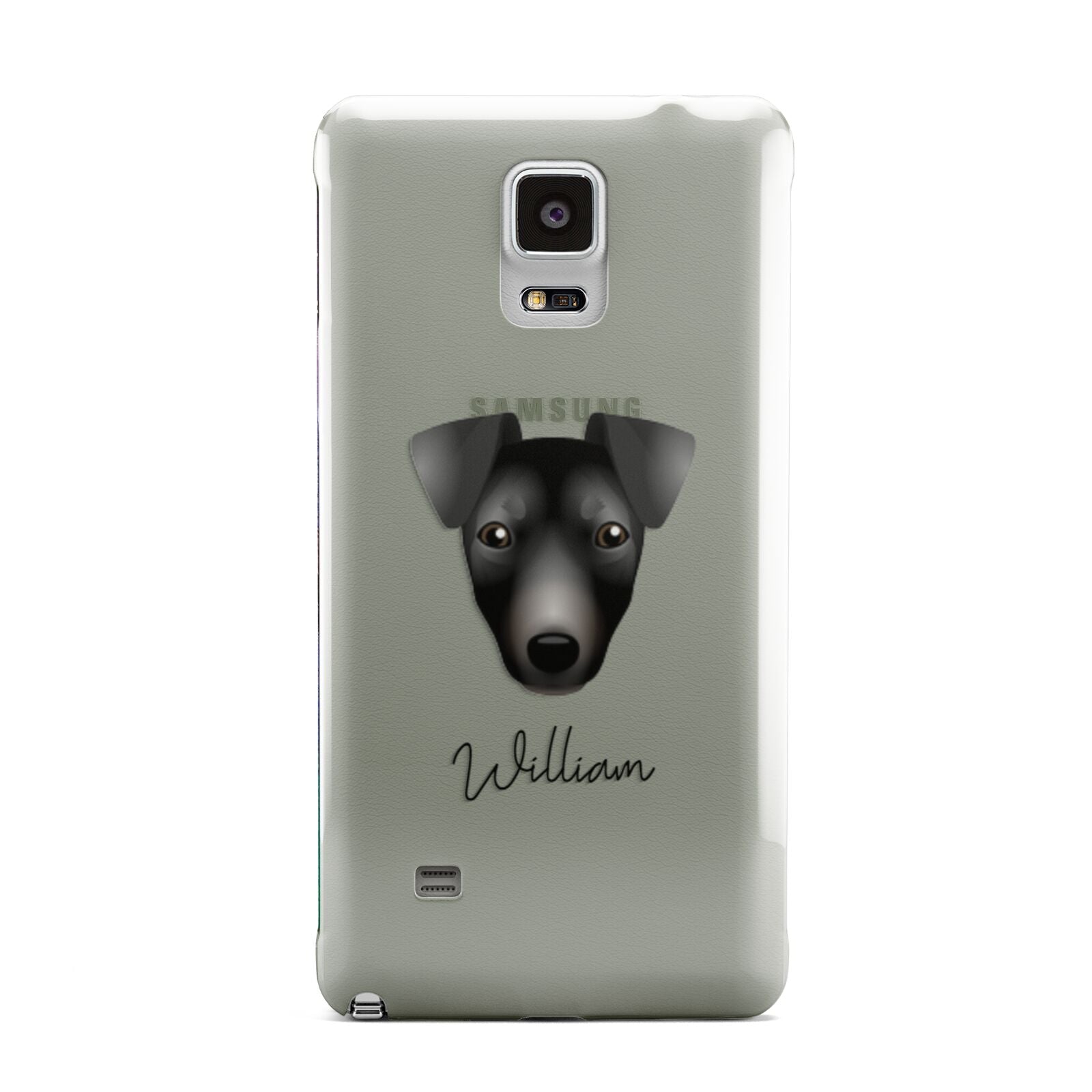 Manchester Terrier Personalised Samsung Galaxy Note 4 Case
