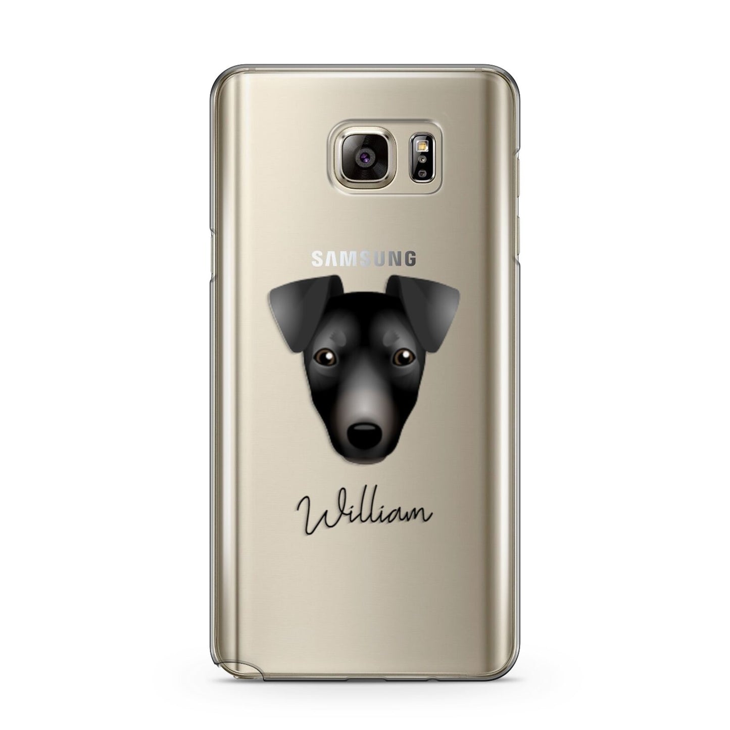 Manchester Terrier Personalised Samsung Galaxy Note 5 Case