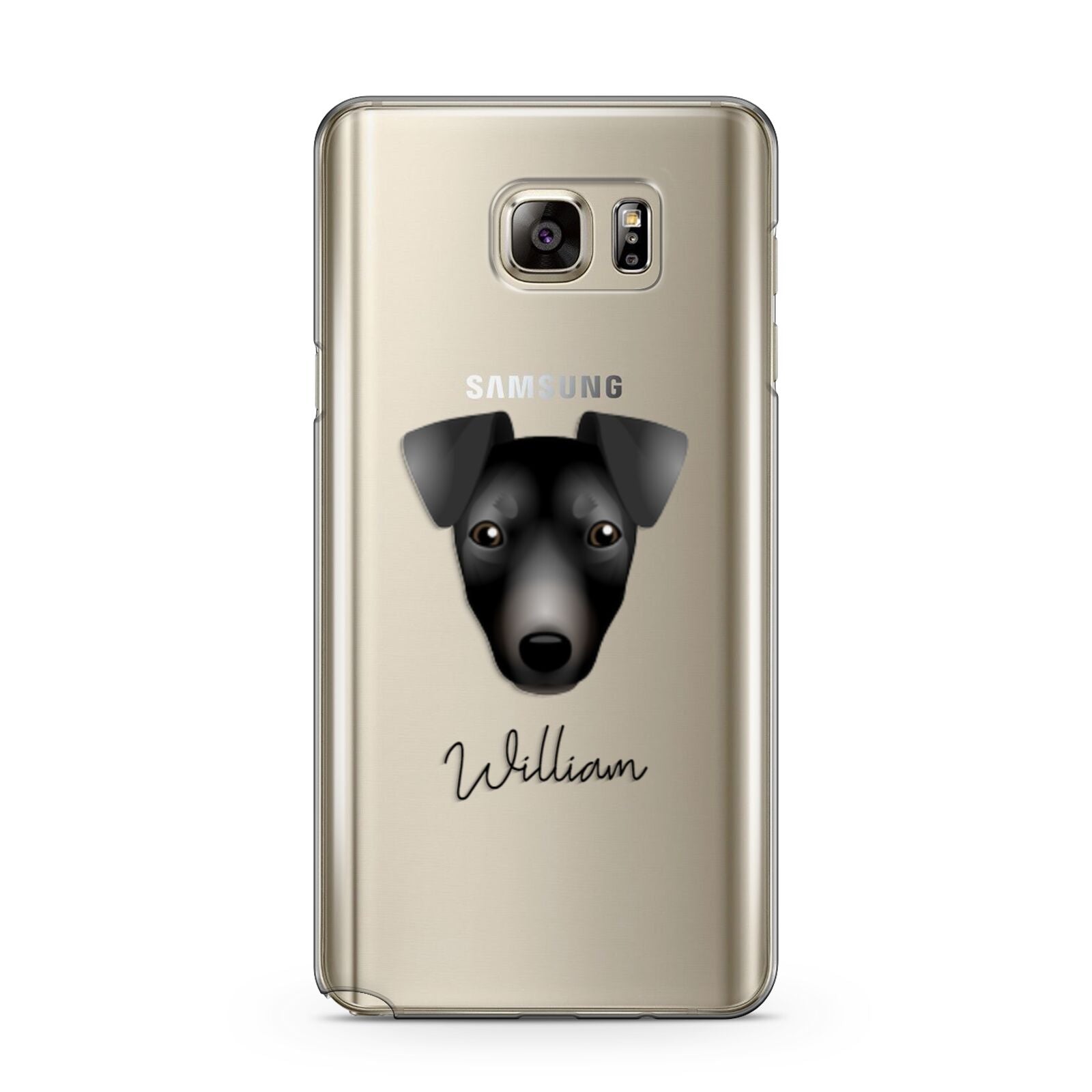 Manchester Terrier Personalised Samsung Galaxy Note 5 Case