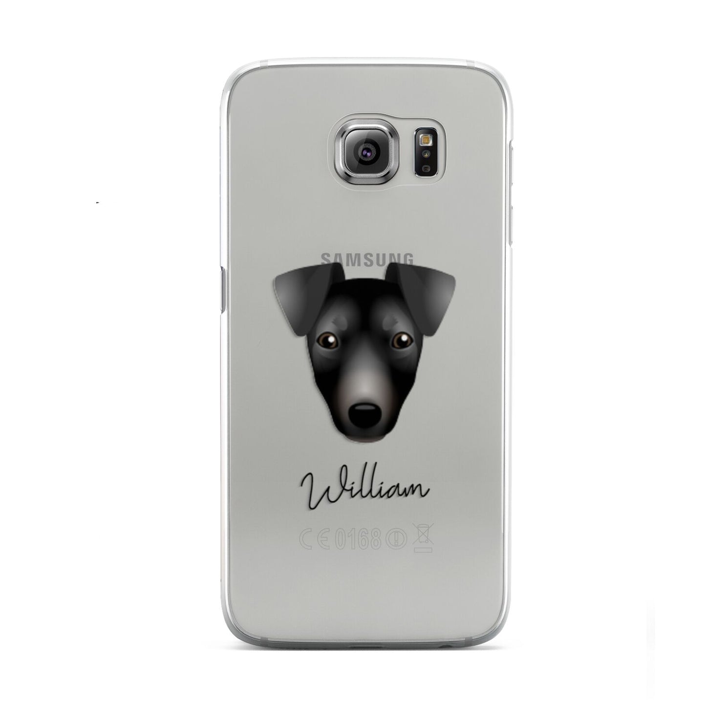 Manchester Terrier Personalised Samsung Galaxy S6 Case