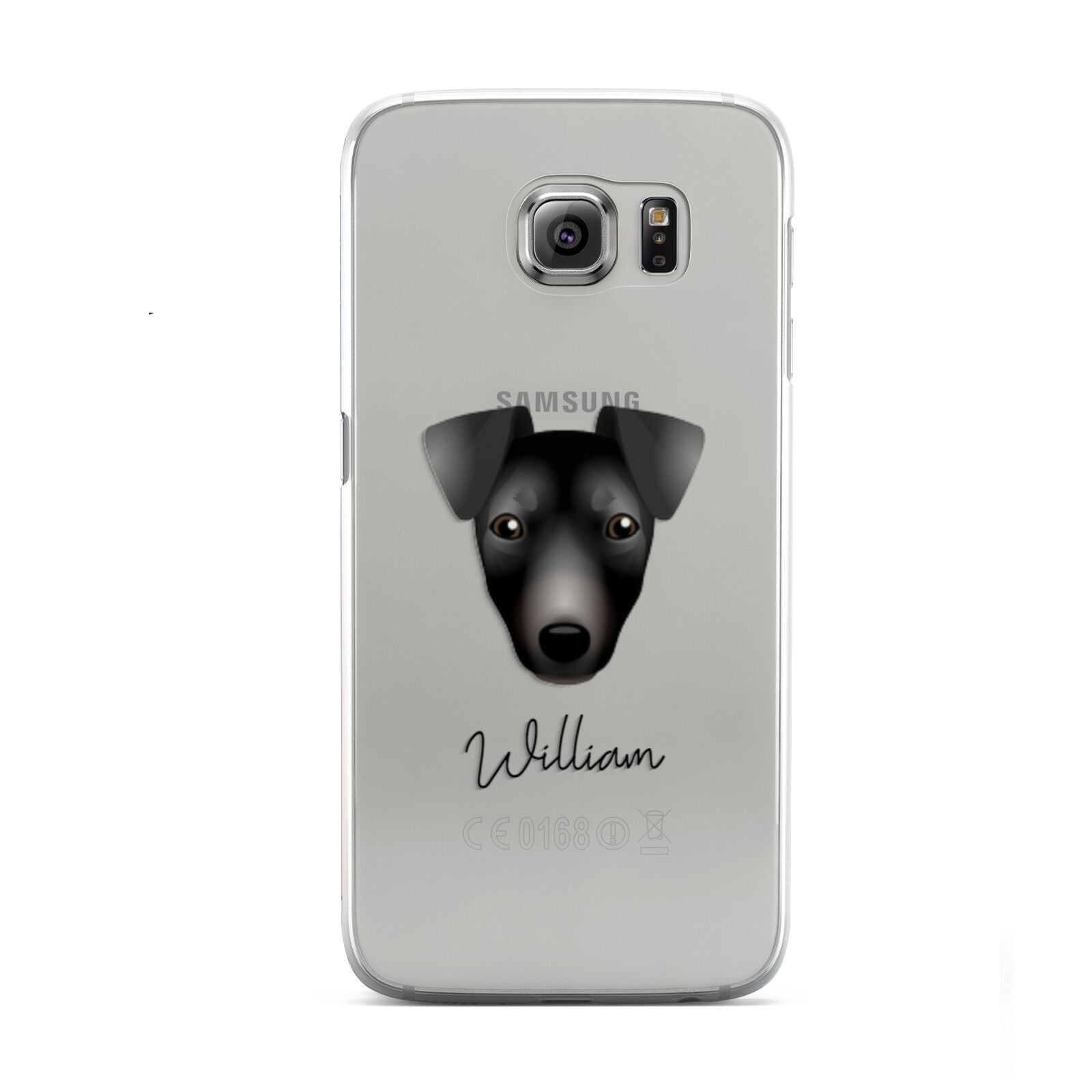 Manchester Terrier Personalised Samsung Galaxy S6 Case