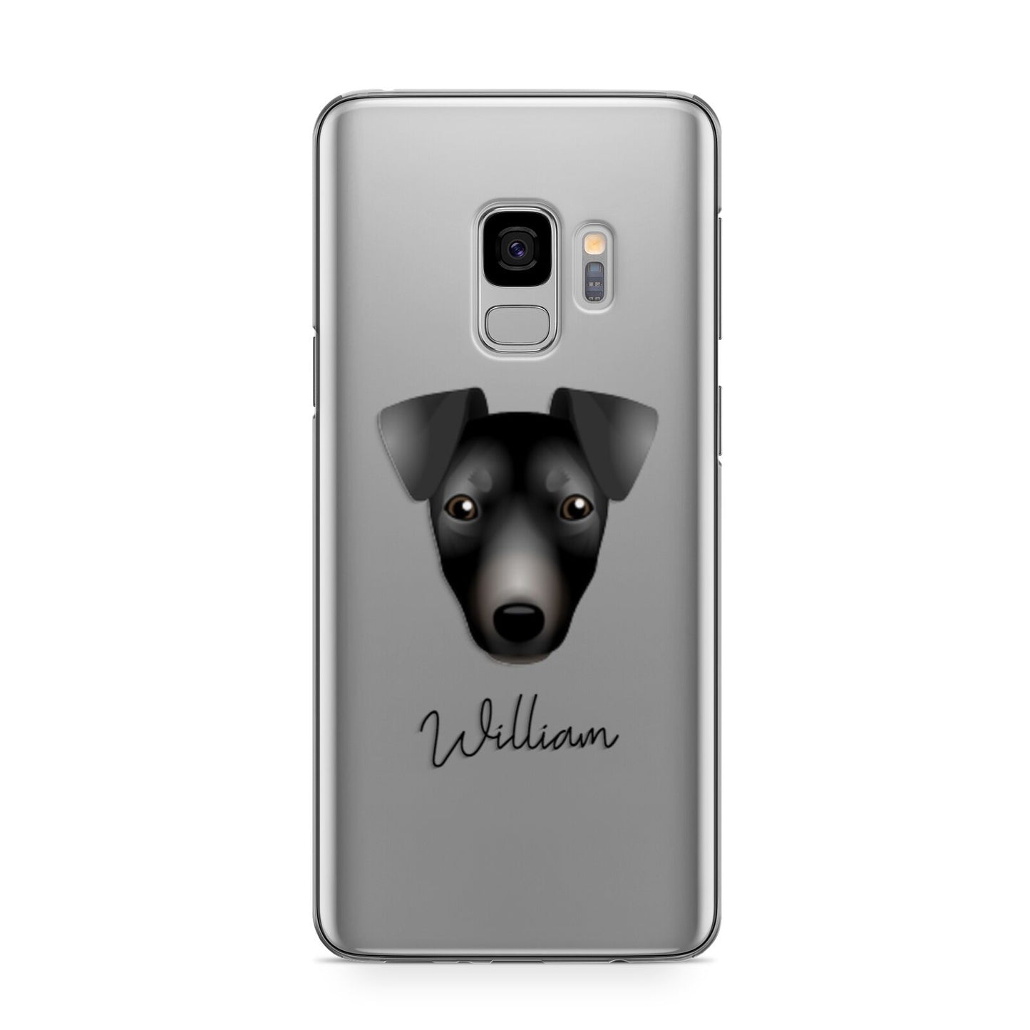 Manchester Terrier Personalised Samsung Galaxy S9 Case