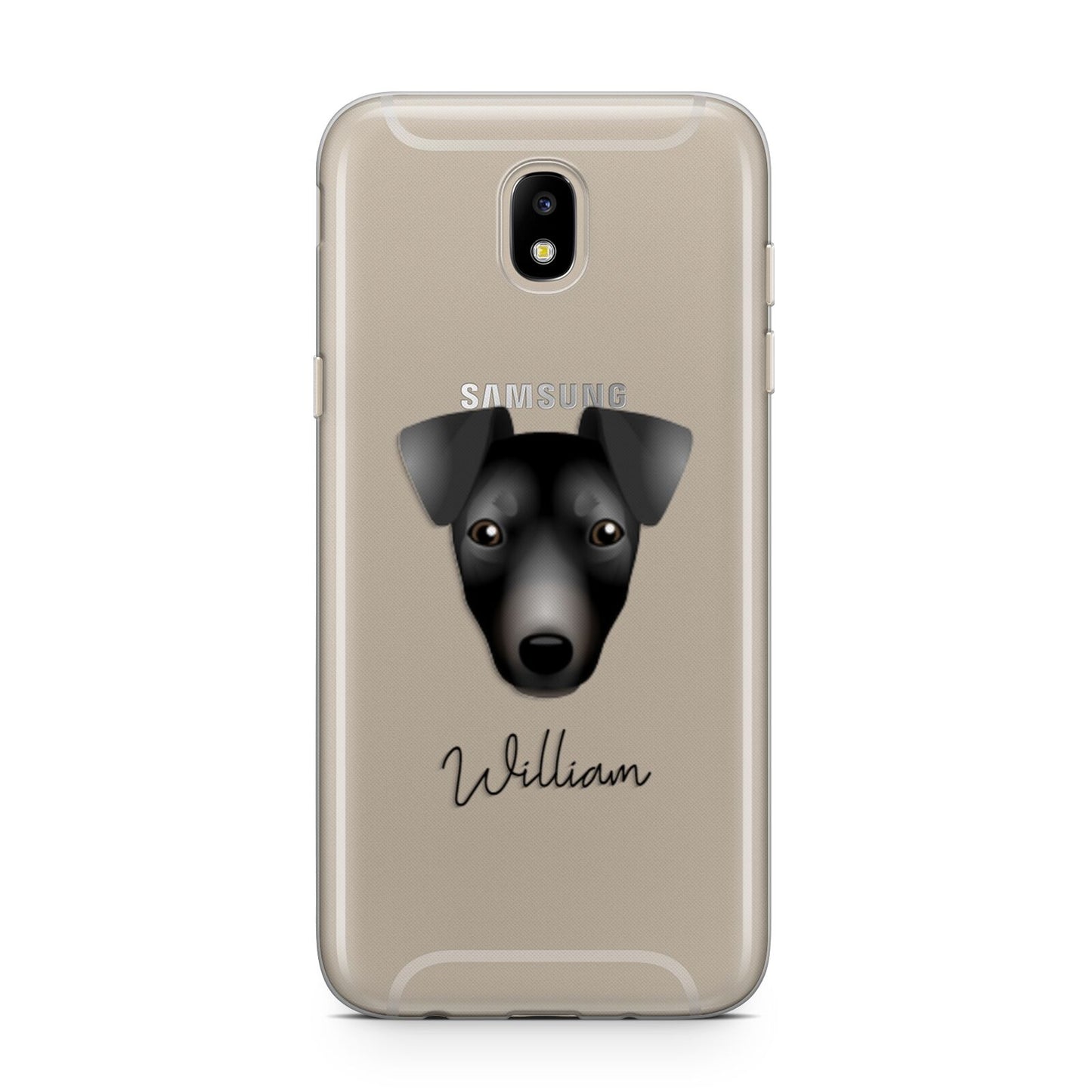 Manchester Terrier Personalised Samsung J5 2017 Case