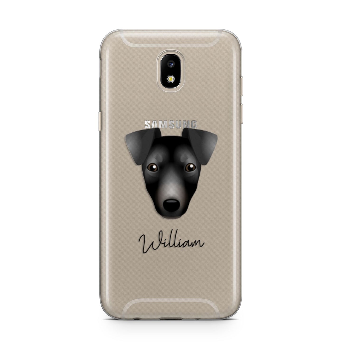 Manchester Terrier Personalised Samsung J5 2017 Case