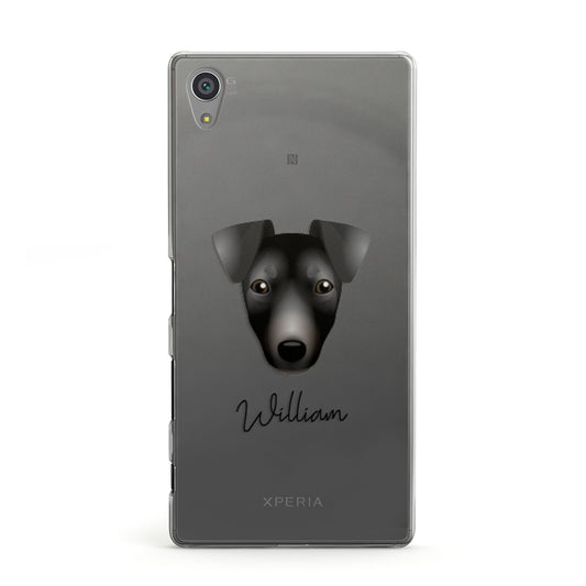 Manchester Terrier Personalised Sony Xperia Case