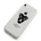Manchester Terrier Personalised iPhone 8 Bumper Case on Silver iPhone Alternative Image