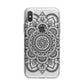 Mandala iPhone X Bumper Case on Silver iPhone Alternative Image 1