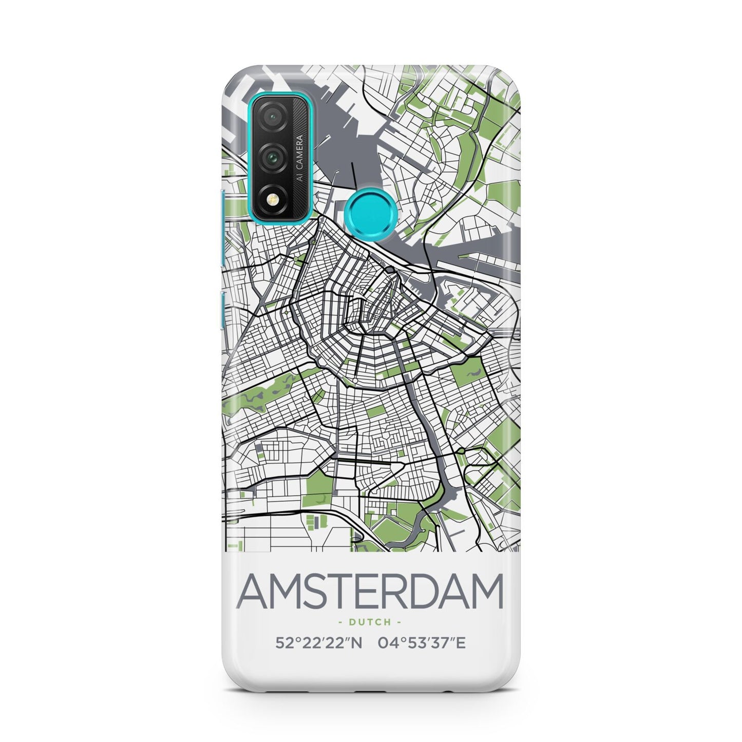 Map of Amsterdam Huawei P Smart 2020