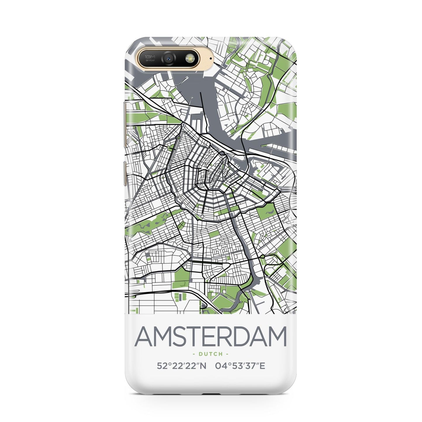 Map of Amsterdam Huawei Y6 2018