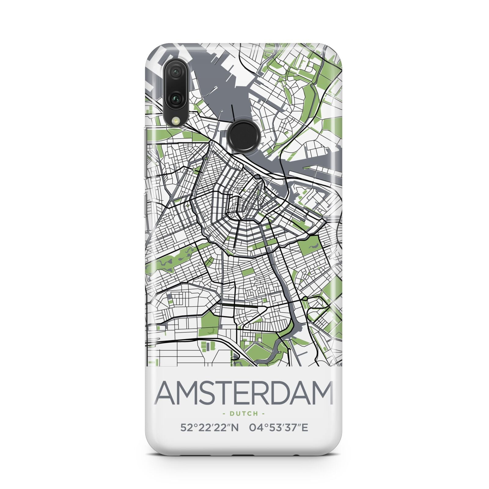 Map of Amsterdam Huawei Y9 2019