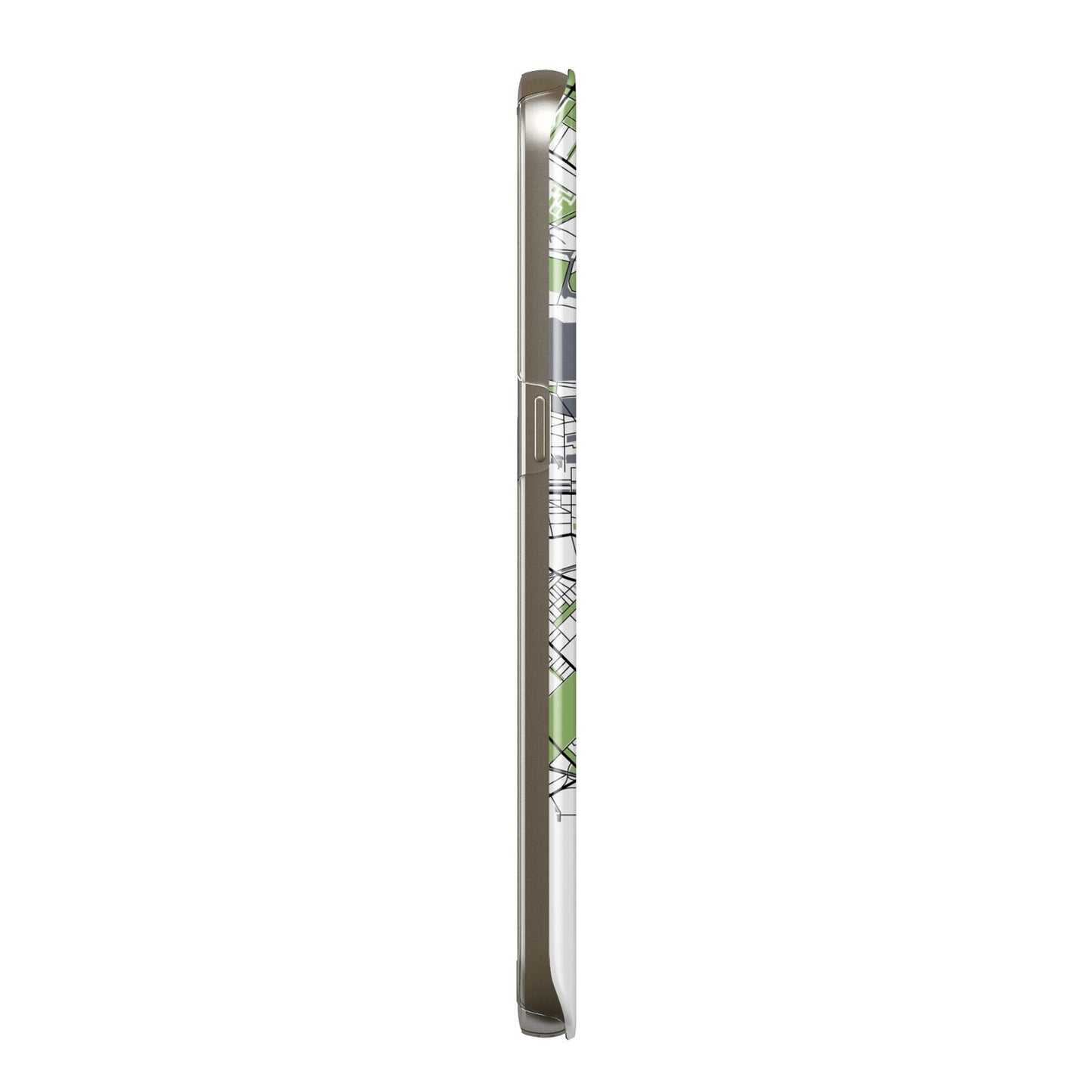 Map of Amsterdam Samsung Galaxy Case Side View