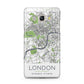 Map of London Samsung Galaxy J5 2016 Case