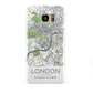 Map of London Samsung Galaxy S7 Edge Case