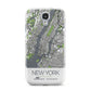 Map of New York Samsung Galaxy S4 Case