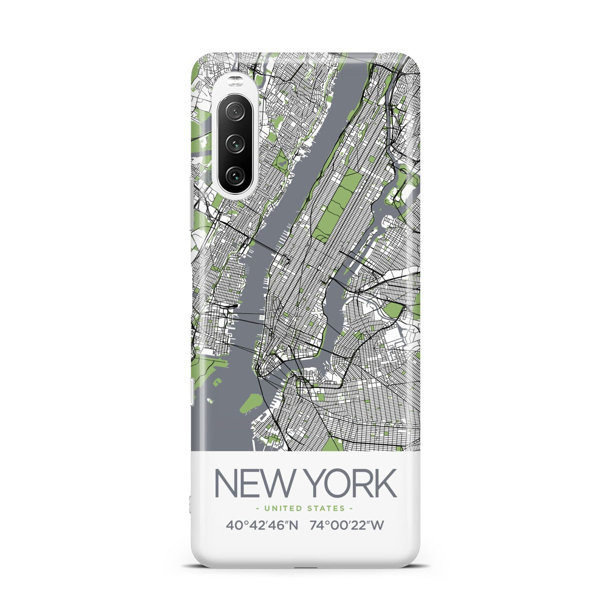 Sony Operating Map Map of New York Sony Case – Dyefor