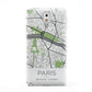 Map of Paris Samsung Galaxy Note 3 Case