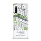 Map of Paris Sony Xperia 10 III Case