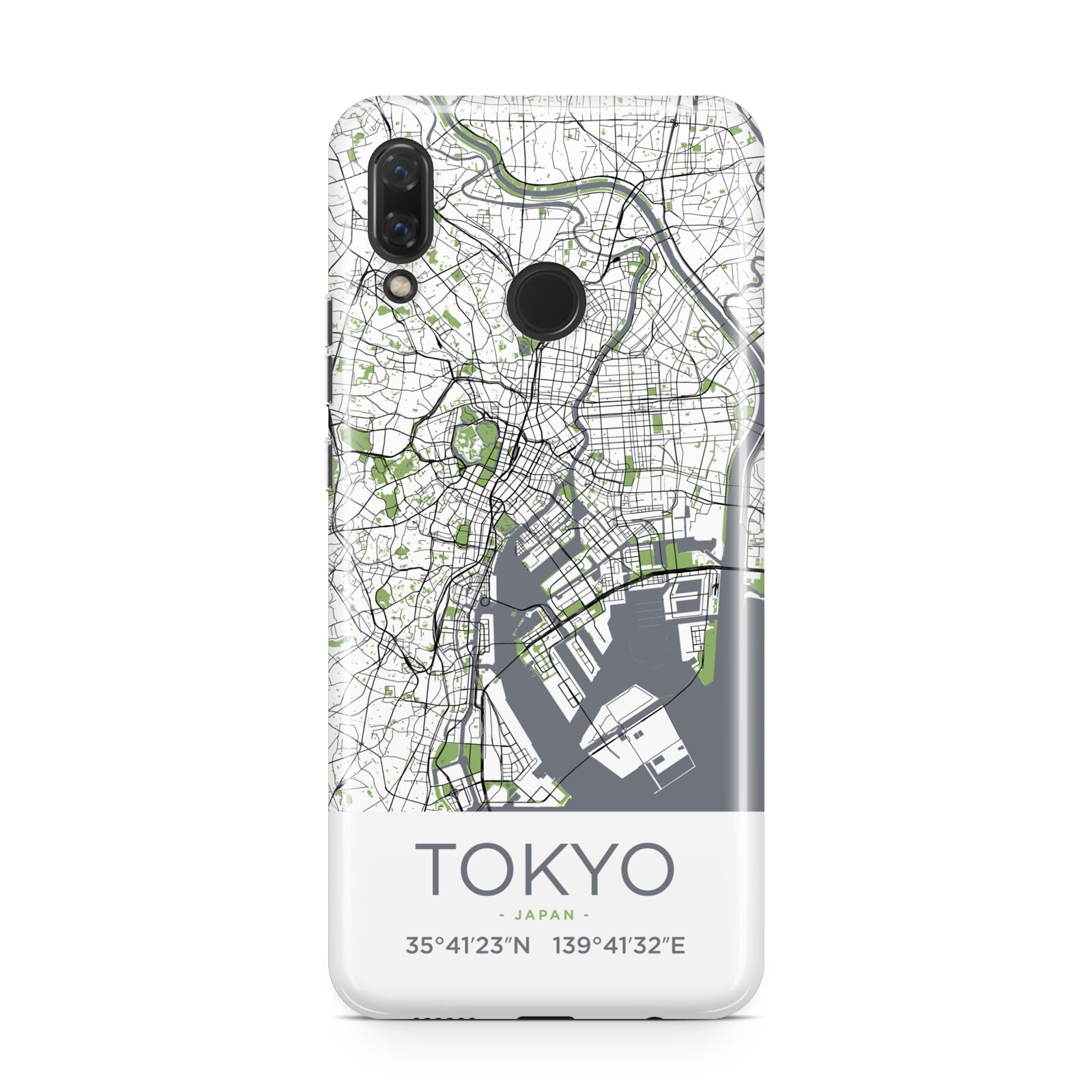 Map of Tokyo Huawei Nova 3 Phone Case