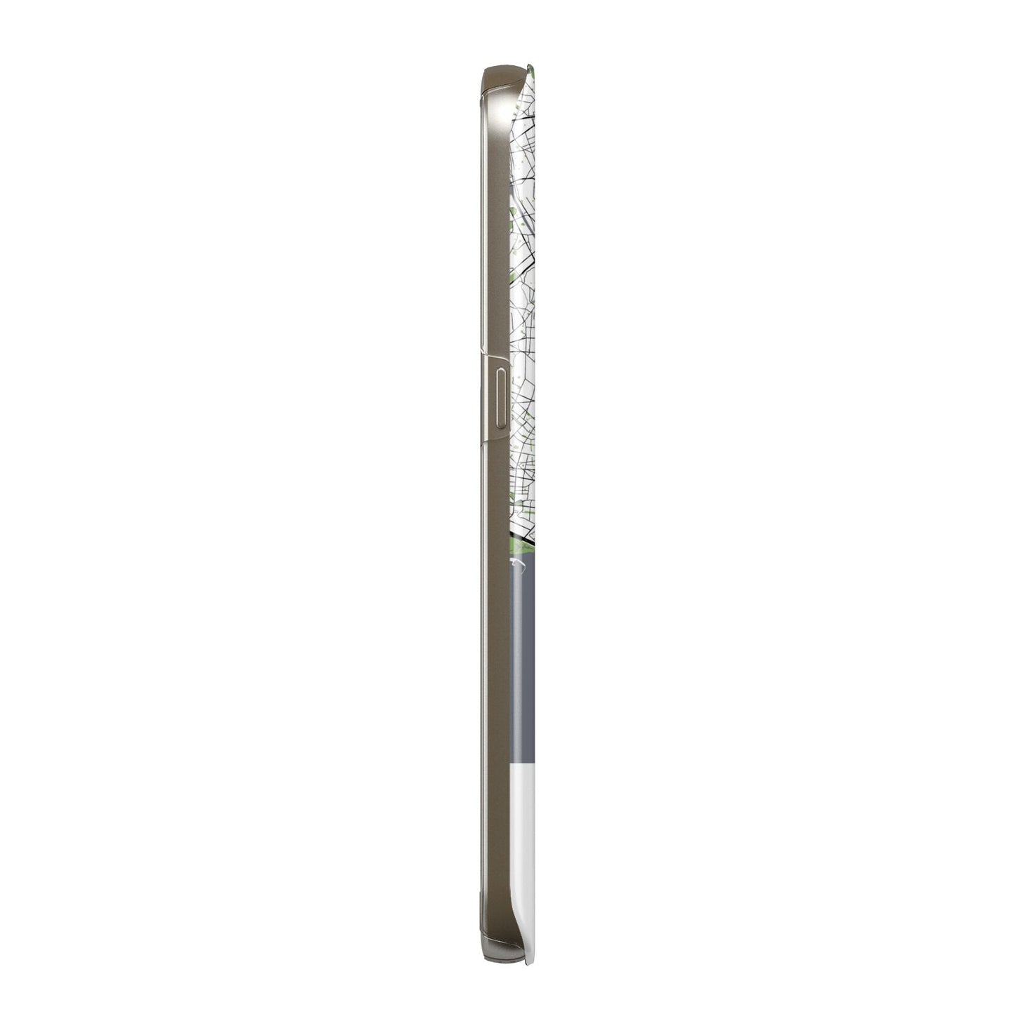 Map of Tokyo Samsung Galaxy Case Side View