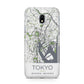 Map of Tokyo Samsung Galaxy J3 2017 Case