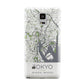 Map of Tokyo Samsung Galaxy Note 4 Case