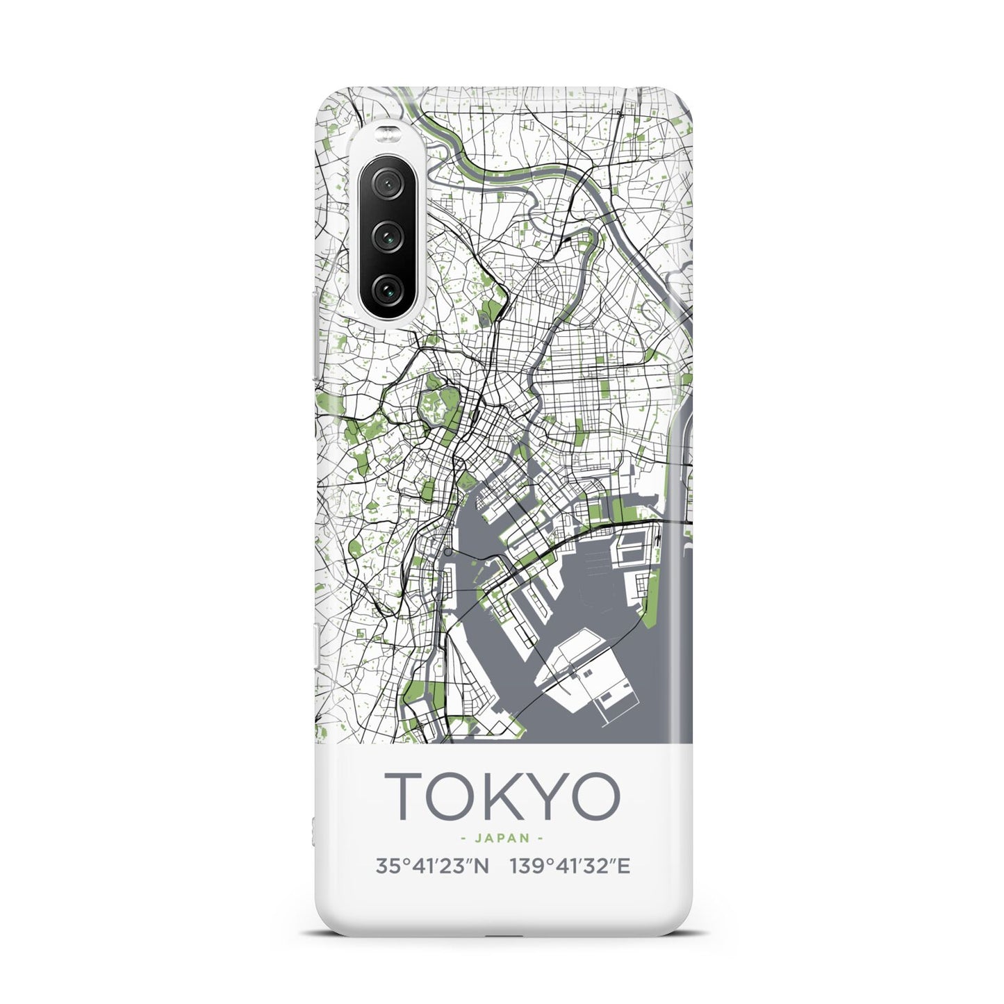 Map of Tokyo Sony Xperia 10 III Case