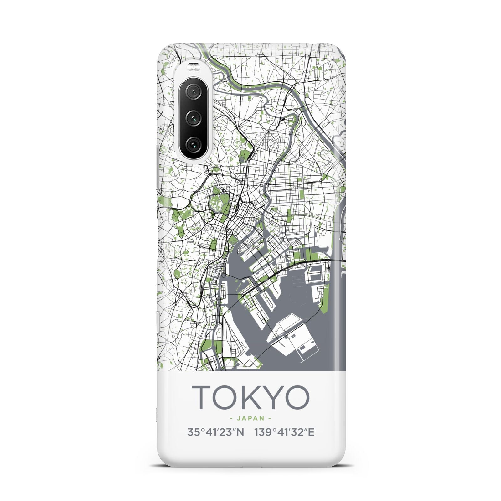Map of Tokyo Sony Xperia 10 III Case