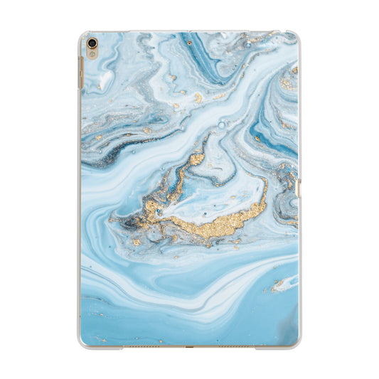 Marble Apple iPad Gold Case