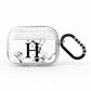 Marble Big Initial Personalised AirPods Pro Glitter Case