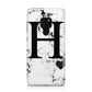 Marble Big Initial Personalised Huawei Mate 20 Phone Case