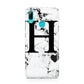 Marble Big Initial Personalised Huawei P Smart 2019 Case