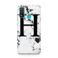 Marble Big Initial Personalised Huawei P Smart 2020