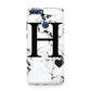 Marble Big Initial Personalised Huawei P Smart Case