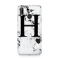 Marble Big Initial Personalised Huawei P20 Lite Phone Case