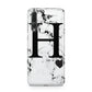 Marble Big Initial Personalised Huawei P20 Pro Phone Case