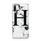 Marble Big Initial Personalised Huawei P30 Lite Phone Case