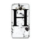 Marble Big Initial Personalised Huawei Y3 2017