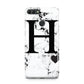 Marble Big Initial Personalised Huawei Y9 2018